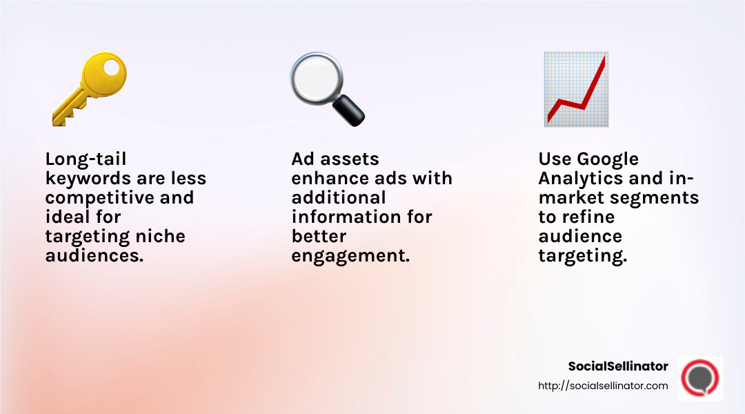 Google Ads statistics - Google Ads optimization infographic 3_facts_emoji_light-gradient