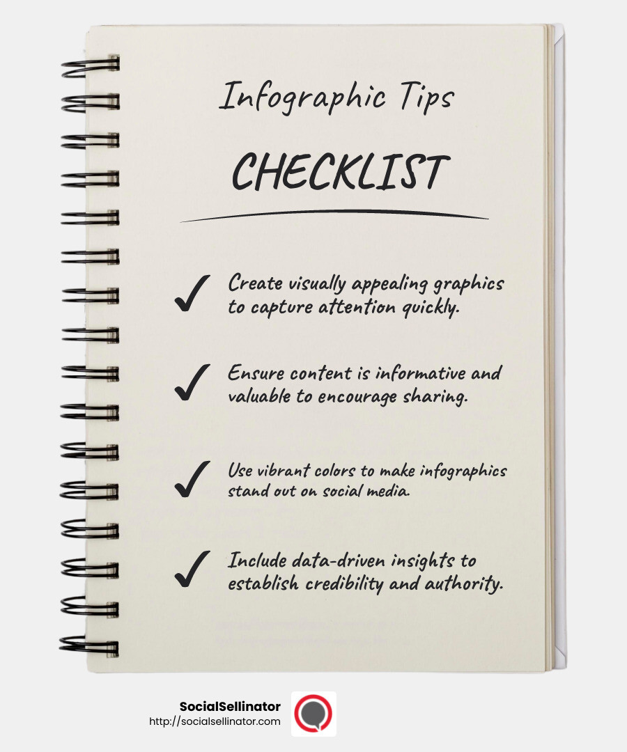 Semrush Infographic Engagement - b2b marketing social media examples infographic checklist-notebook