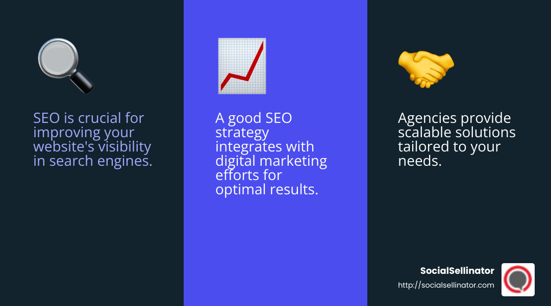 SEO Expertise Infographic - SEO agency near me infographic 3_facts_emoji_blue