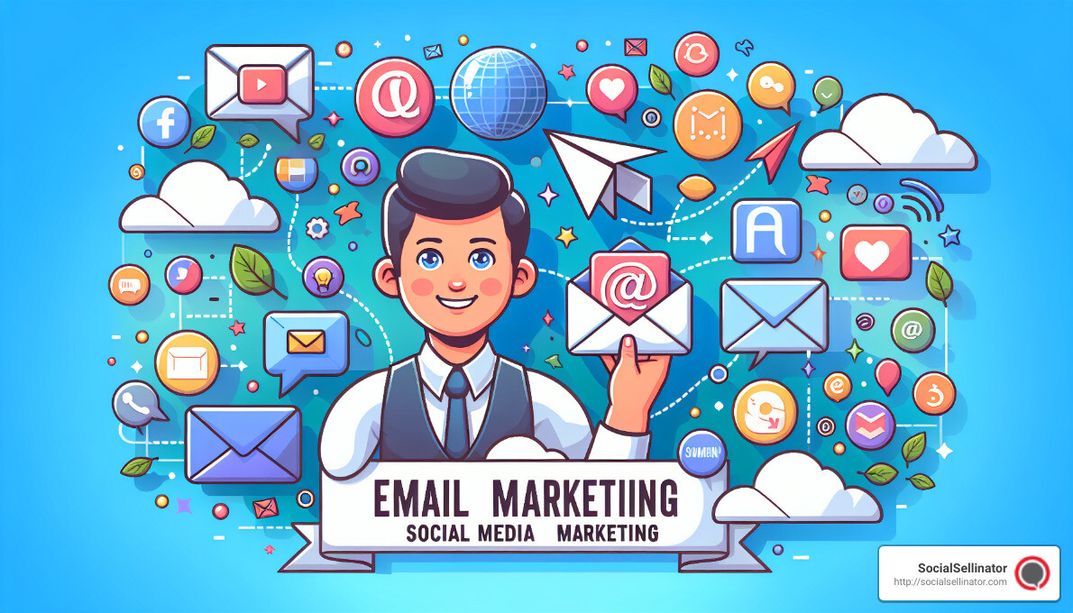 social media marketing - email marketing and social media marketing