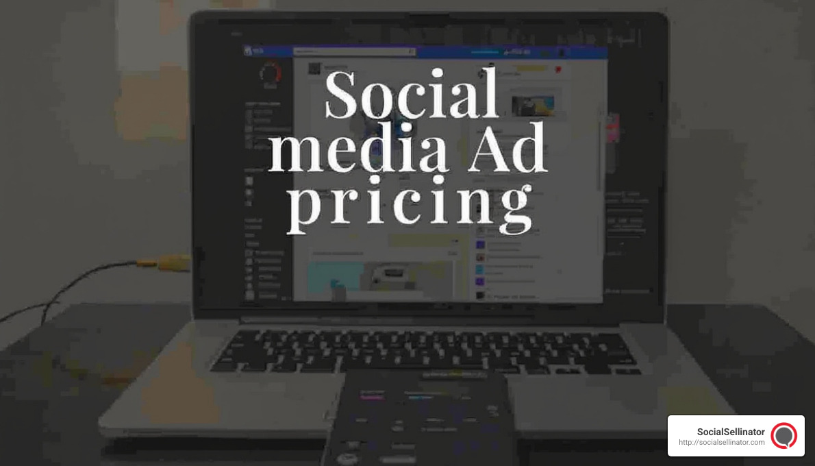 Budget worksheet template for social media advertising planning - Social media ad pricing